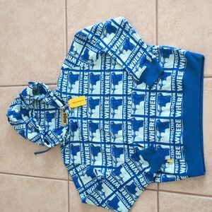 NWT Golf Wang Protection Where Blue Hoodie Size Small